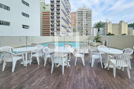 Área comum de apartamento para alugar com 3 quartos, 130m² em Centro, Guarujá