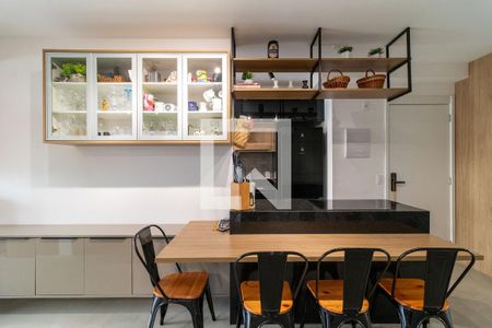 Sala de Jantar de apartamento à venda com 2 quartos, 88m² em Barra Funda, São Paulo