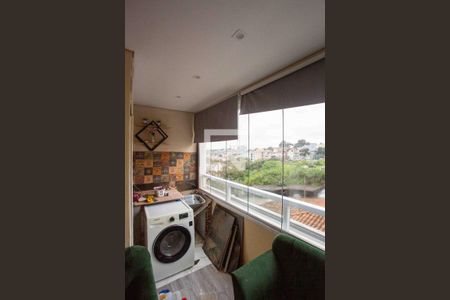 Varanda/Area de Serviço de apartamento à venda com 3 quartos, 66m² em Centro, Diadema