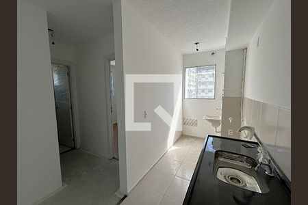 Cozinha de apartamento à venda com 1 quarto, 32m² em Todos Os Santos, Rio de Janeiro