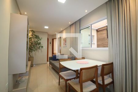 Sala de apartamento à venda com 2 quartos, 51m² em Vila América, Santo André