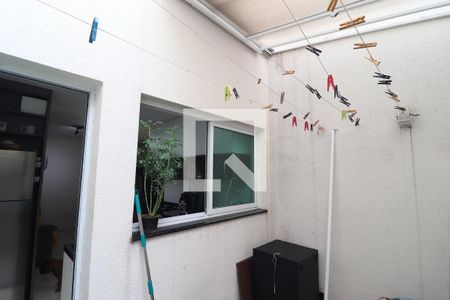 Área de Serviço de apartamento à venda com 2 quartos, 50m² em Vila Apiai, Santo André