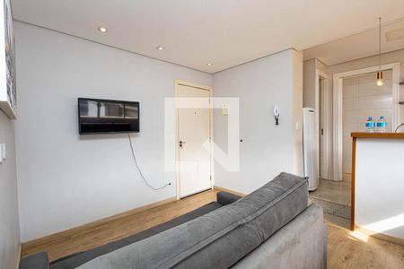 Sala de apartamento para alugar com 1 quarto, 40m² em Bela Vista, São Paulo