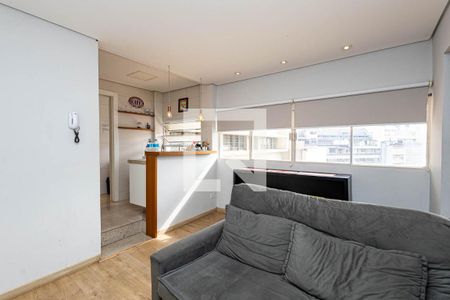 Sala de apartamento para alugar com 1 quarto, 40m² em Bela Vista, São Paulo