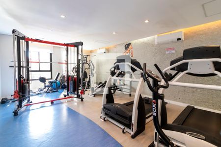 Área comum - Academia de apartamento à venda com 2 quartos, 38m² em Vila Dom Pedro Ii, São Paulo
