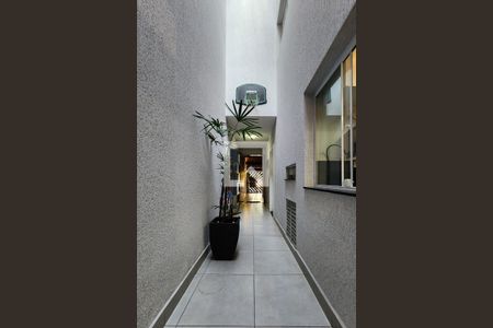 Corredor Externo de casa à venda com 3 quartos, 157m² em Jardim Wallace Simonsen, São Bernardo do Campo