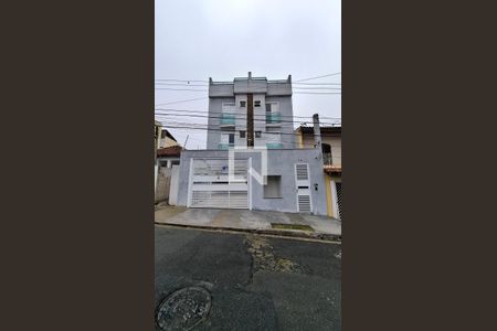 Fachada + Placa de apartamento à venda com 2 quartos, 102m² em Utinga, Santo André