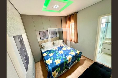 Quarto 2 - Suíte de apartamento à venda com 2 quartos, 76m² em Castelo, Belo Horizonte