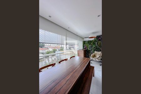 Varanda da Sala de apartamento para alugar com 3 quartos, 112m² em Vila Regente Feijó, São Paulo