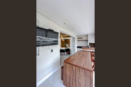 Varanda da Sala de apartamento para alugar com 3 quartos, 112m² em Vila Regente Feijó, São Paulo