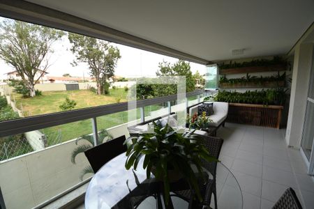 Sala - Sacada de apartamento à venda com 3 quartos, 137m² em Parque dos Pomares, Campinas