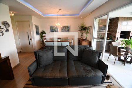 Sala de apartamento à venda com 3 quartos, 137m² em Parque dos Pomares, Campinas