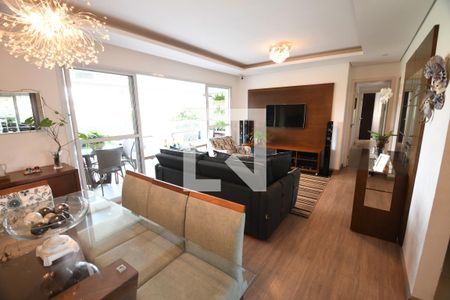 Sala de apartamento à venda com 3 quartos, 137m² em Parque dos Pomares, Campinas