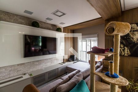 Sala de TV de apartamento à venda com 2 quartos, 110m² em Alphaville Empresarial, Barueri