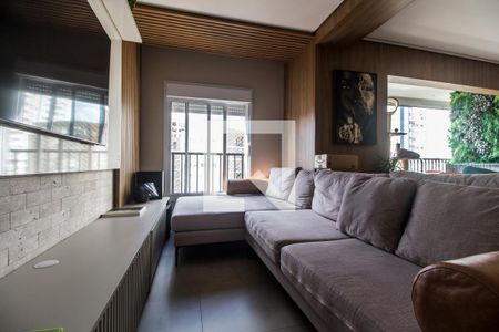 Sala de TV de apartamento à venda com 2 quartos, 110m² em Alphaville Empresarial, Barueri