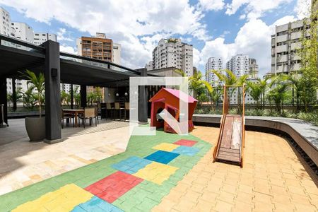 Área comum - Playground de kitnet/studio à venda com 1 quarto, 40m² em Vila Nova Conceição, São Paulo