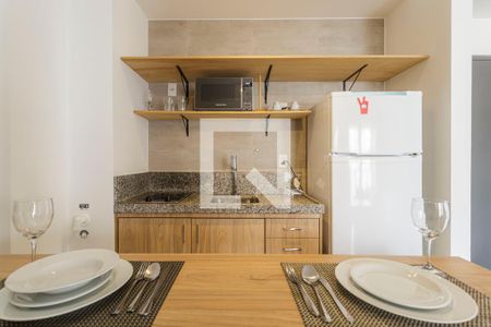 Cozinha de kitnet/studio à venda com 1 quarto, 40m² em Vila Nova Conceição, São Paulo