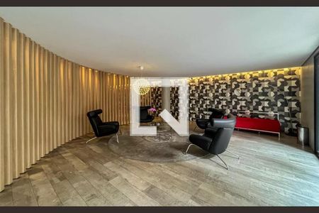 Hall social de kitnet/studio à venda com 1 quarto, 40m² em Vila Nova Conceição, São Paulo