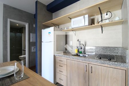 Sala/Cozinha de kitnet/studio à venda com 1 quarto, 39m² em Itaim Bibi, São Paulo