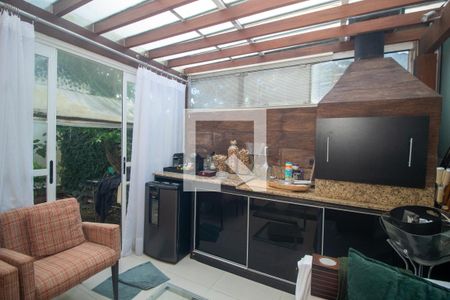 Área comum - Churrasqueira de casa à venda com 3 quartos, 184m² em Teresópolis, Porto Alegre
