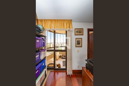 Varanda da Suíte 4 de apartamento à venda com 4 quartos, 486m² em Vila da Serra, Nova Lima