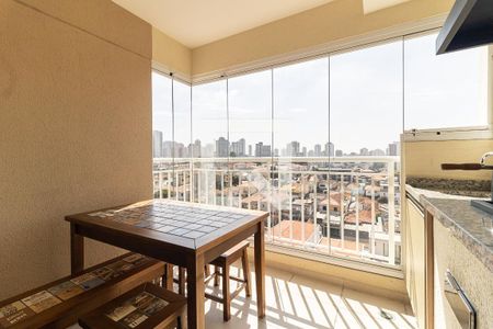 Varanda da Sala de apartamento para alugar com 2 quartos, 56m² em Vila Nair, São Paulo