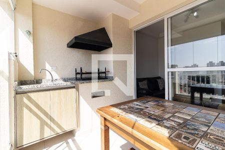 Varanda da Sala de apartamento para alugar com 2 quartos, 56m² em Vila Nair, São Paulo