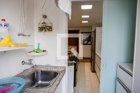 Área de Serviço de apartamento à venda com 2 quartos, 98m² em Jardim, Santo André