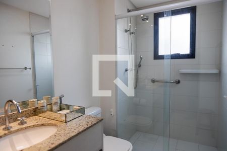 Banheiro da Suíte de apartamento à venda com 2 quartos, 98m² em Jardim, Santo André