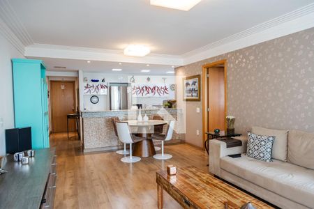 Sala de apartamento à venda com 2 quartos, 98m² em Jardim, Santo André