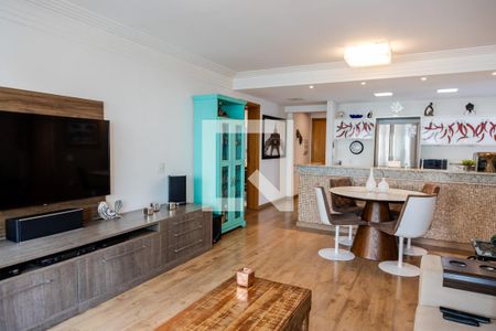 Sala de apartamento à venda com 2 quartos, 98m² em Jardim, Santo André