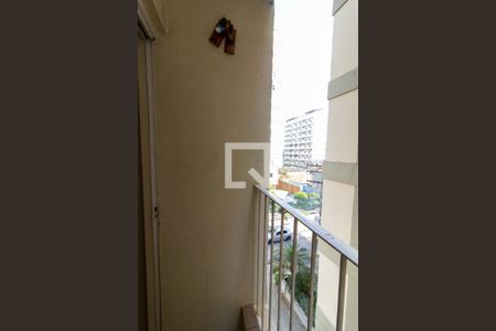 Varanda da Sala de apartamento à venda com 1 quarto, 50m² em Bosque, Campinas