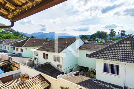 Cobertura - vista de casa de condomínio à venda com 3 quartos, 210m² em Taquara, Rio de Janeiro