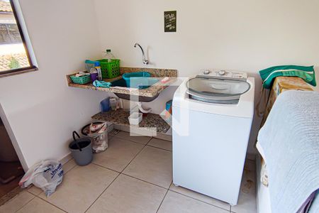 Área de Serviço de casa de condomínio à venda com 3 quartos, 210m² em Taquara, Rio de Janeiro