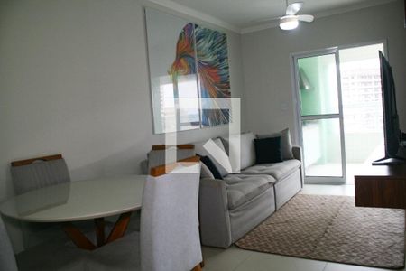 Sala de apartamento para alugar com 2 quartos, 78m² em Vila Caiçara, Praia Grande