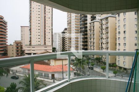 Varanda de apartamento para alugar com 2 quartos, 78m² em Vila Caiçara, Praia Grande