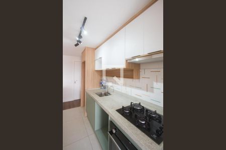 Cozinha de apartamento para alugar com 2 quartos, 55m² em Santo Amaro, São Paulo
