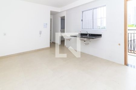 Sala de apartamento à venda com 2 quartos, 43m² em Vila Anastácio, São Paulo