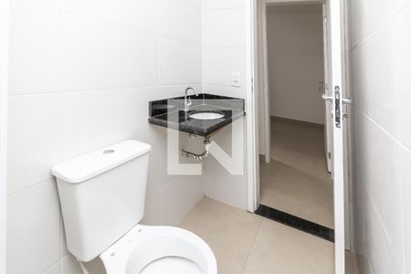 Banheiro de apartamento à venda com 2 quartos, 40m² em Vila Anastácio, São Paulo