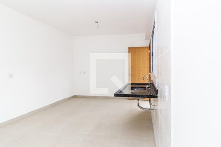 Sala/Cozinha de apartamento à venda com 2 quartos, 40m² em Vila Anastácio, São Paulo