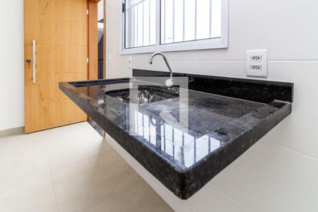 Cozinha de apartamento à venda com 2 quartos, 40m² em Vila Anastácio, São Paulo
