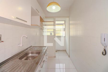 Cozinha e Área de Serviço de apartamento à venda com 1 quarto, 51m² em Jardim Dona Leopoldina, Porto Alegre