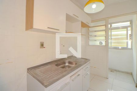 Cozinha e Área de Serviço de apartamento à venda com 1 quarto, 51m² em Jardim Dona Leopoldina, Porto Alegre