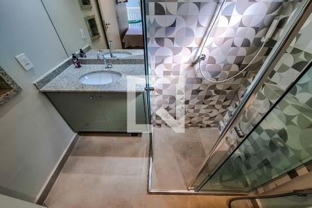 Banheiro de kitnet/studio à venda com 1 quarto, 27m² em Liberdade, São Paulo