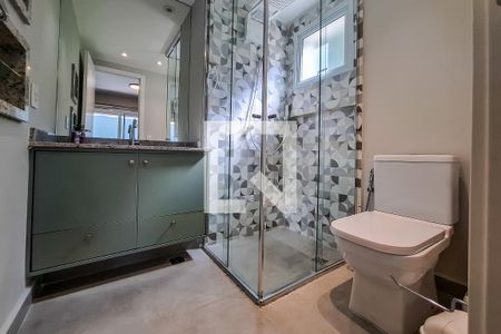 Banheiro de kitnet/studio à venda com 1 quarto, 27m² em Liberdade, São Paulo