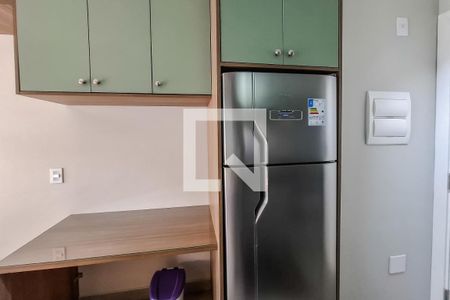 Cozinha de kitnet/studio à venda com 1 quarto, 27m² em Liberdade, São Paulo