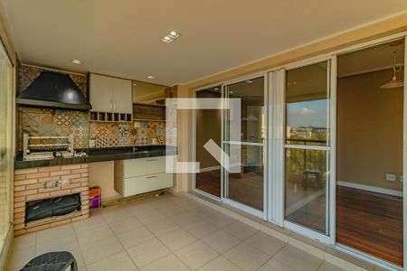 Varanda da Sala de apartamento para alugar com 3 quartos, 85m² em Vila Alexandria, São Paulo