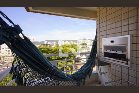 Varanda Gourmet de apartamento para alugar com 2 quartos, 72m² em Trindade, Florianópolis