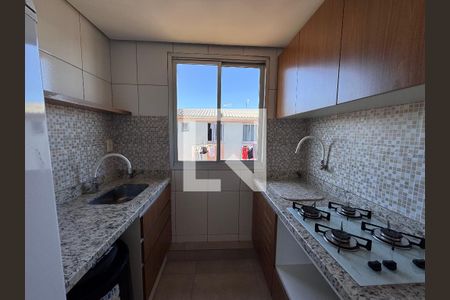 Cozinha de apartamento à venda com 2 quartos, 43m² em Rio dos Sinos, São Leopoldo