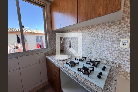 Cozinha de apartamento à venda com 2 quartos, 43m² em Rio dos Sinos, São Leopoldo